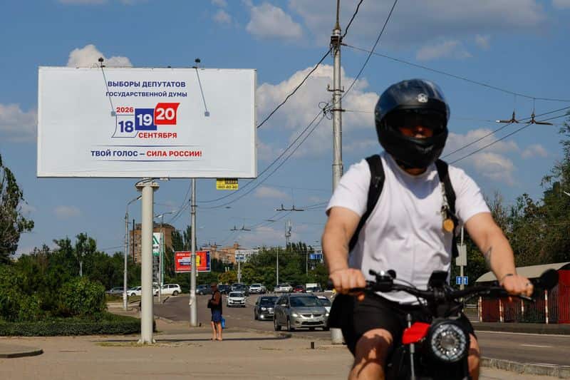 Ukraine declares Russian elections in occupied territories illegal