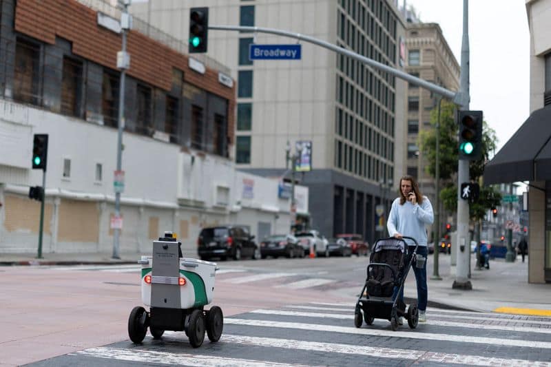 Serve Robotics partners with Grubhub for robot delivery expansion