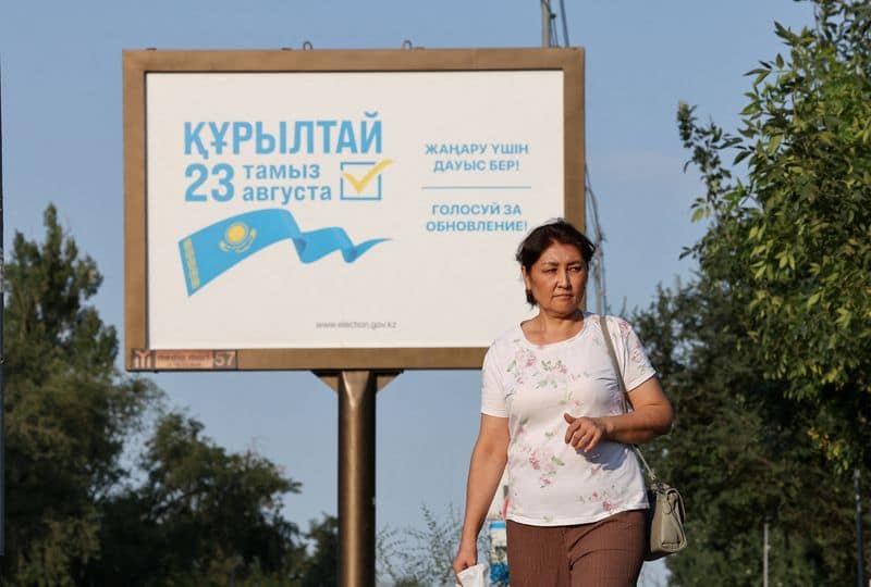 Kazakhstan snap election expected to cement President Tokayev's control