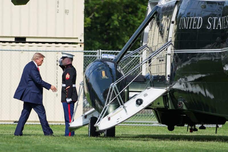 FAA relocates antenna after Marine One safety incident