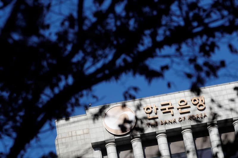 South Korea central bank raises rates to 3.00% for second straight month