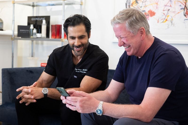 Men seek cosmetic procedures to complement weight-loss drug results