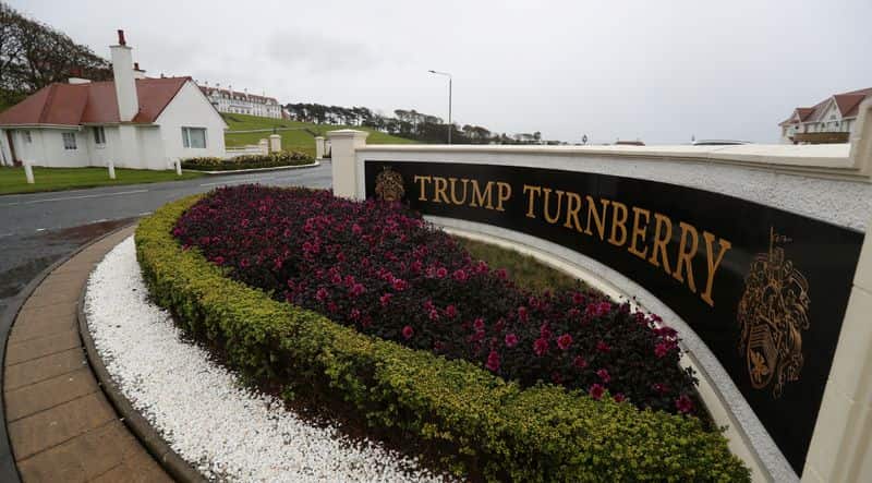 Seven charged with Turnberry vandalism face 'terrorist connection' claim