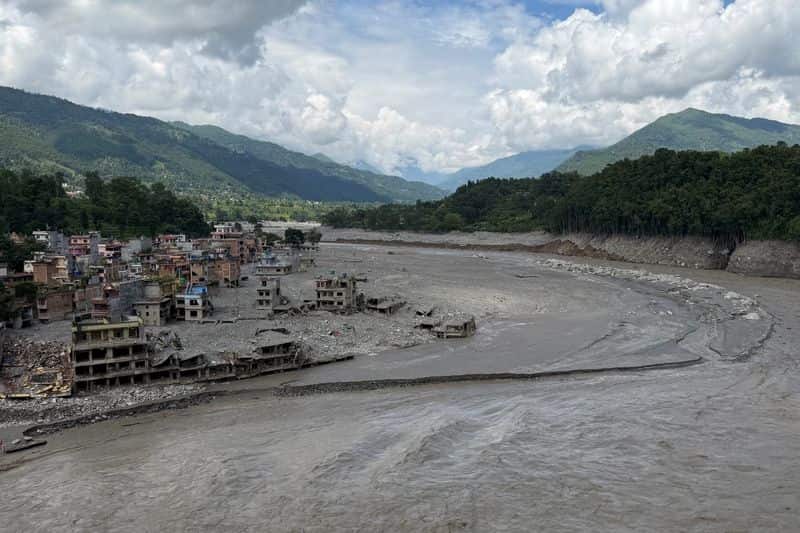 Nepal floods destroy schools, but students survive