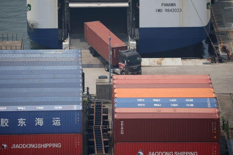 South Korea Exports Jump 68.7% in August Driven by Chip Shipments