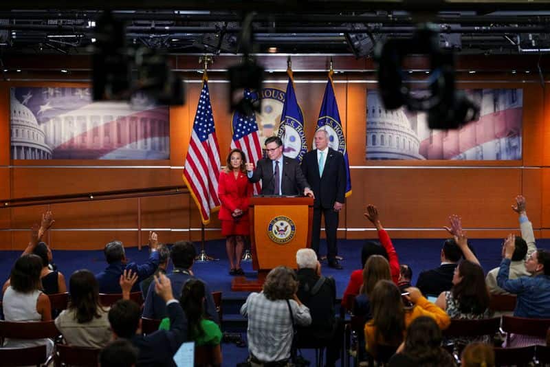 US House passes stopgap funding bill to avert Oct. 1 shutdown