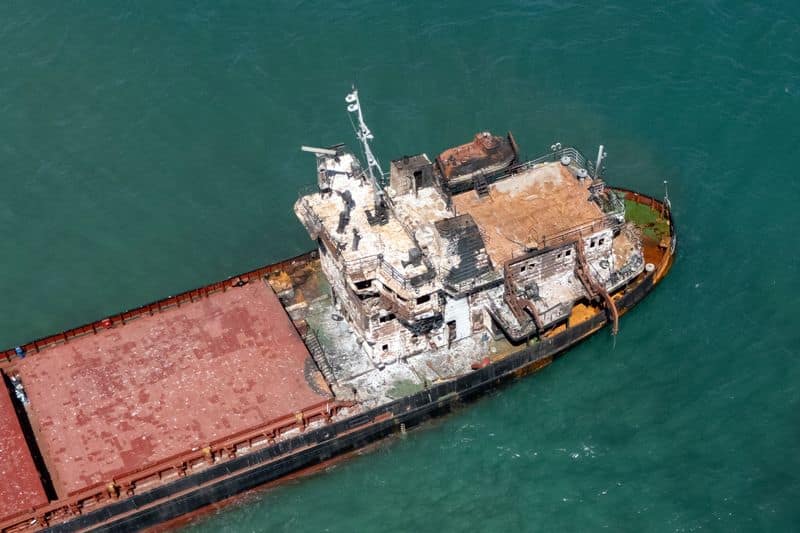 Ships Use Makeshift Defenses Amid Black Sea Drone Attacks