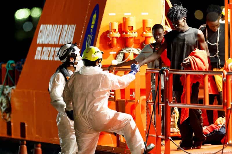 Five dead on migrant boat rescued off Canary Islands; higher toll feared