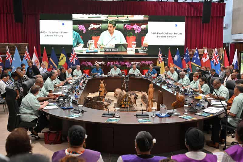 Pacific island leaders express concern over China's missile launch