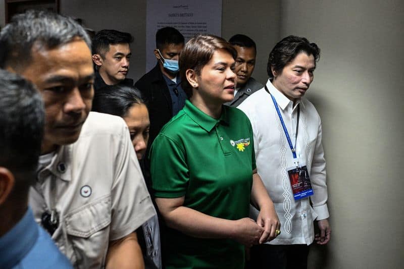 Philippine court orders arrest of VP Duterte in grave threats case