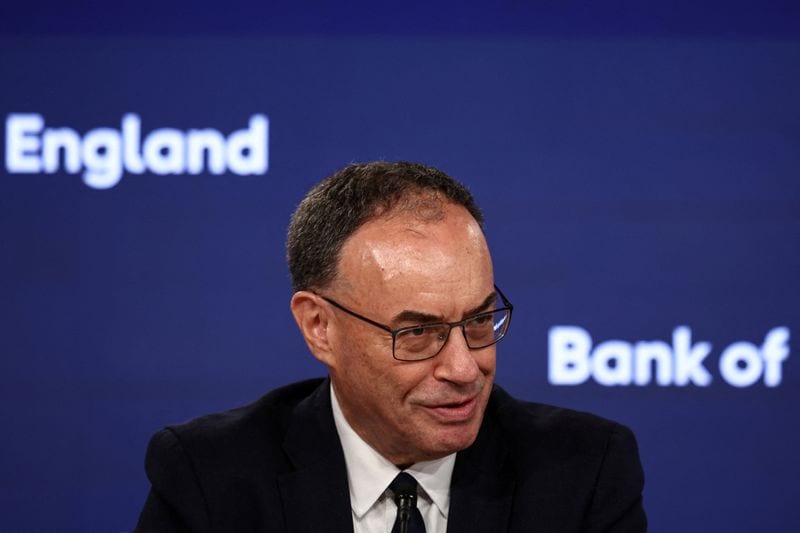 Bank of England's Bailey: Productivity, shocks drive debt, borrowing costs