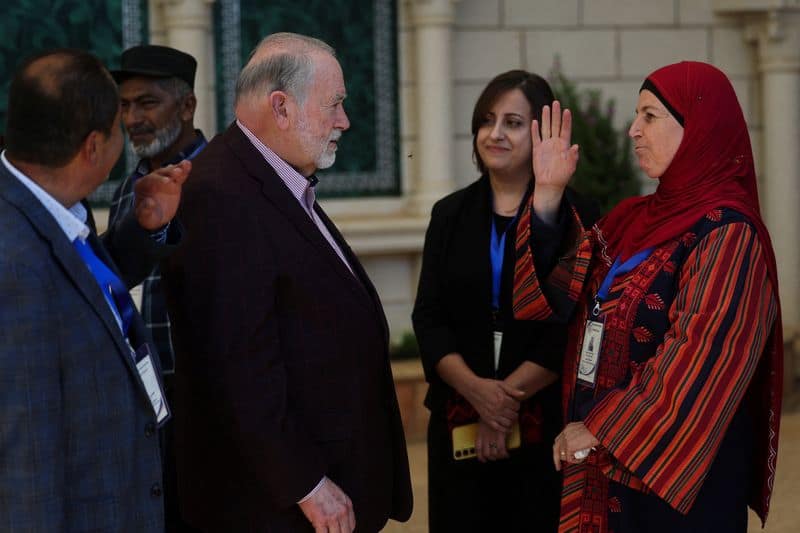 US ambassador visits Palestinian town amid settler violence