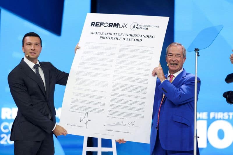 Farage, Bardella Migration Pact Faces French Criticism