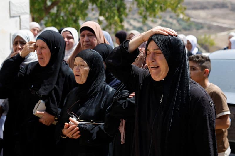 Two Palestinians killed, Israeli stabbed as West Bank settler violence flares
