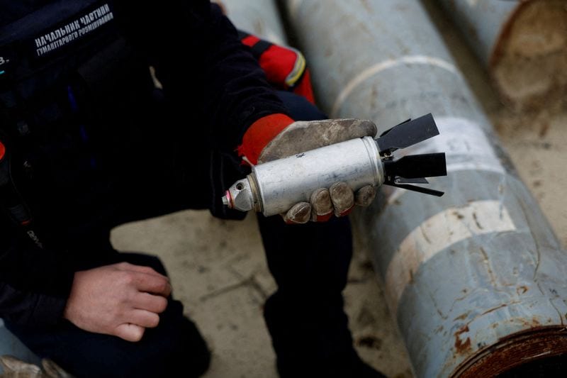 Cluster bomb casualties near record, driven by Ukraine conflict