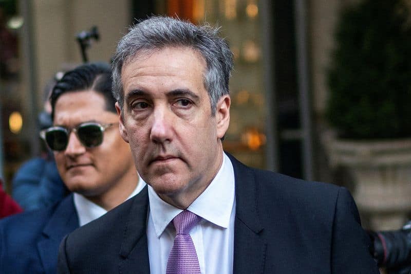 Trump says he would consider pardon for Michael Cohen
