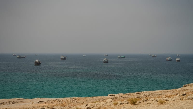 Strait of Hormuz vessel traffic falls to single digits