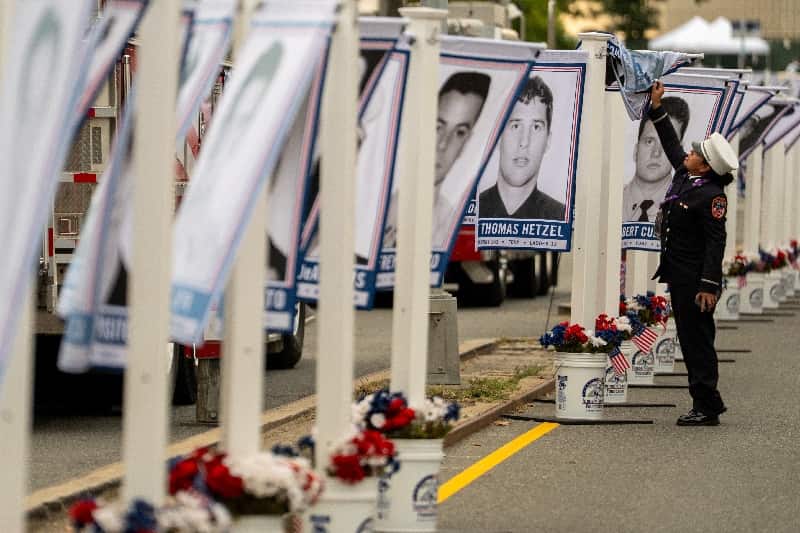 US marks 25th anniversary of 9/11 attacks with remembrance ceremonies