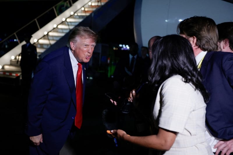 Trump urges Republicans to vote, saying 'I'm on the ticket'