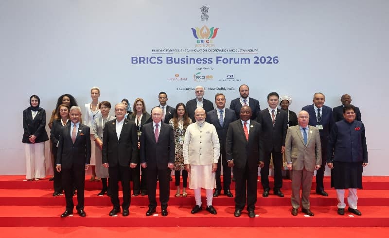 Xi lands in Delhi for BRICS summit, Modi talks loom amid Trump shadow