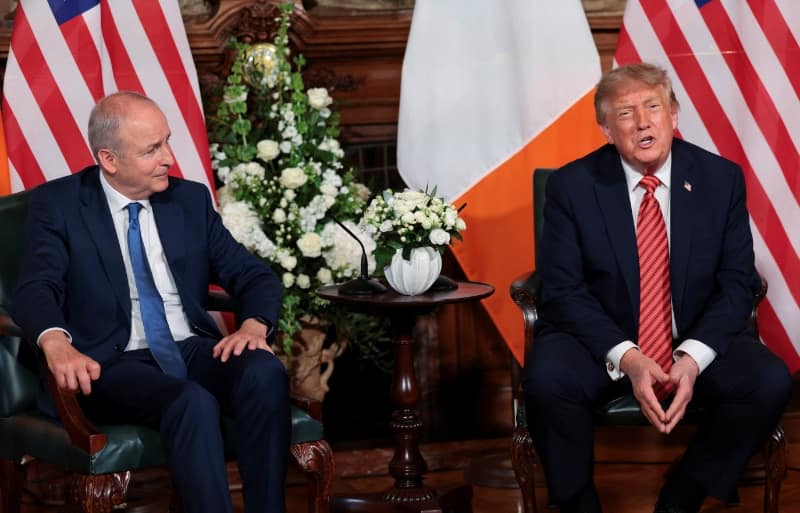 UK PM's office says position on Irish unity unchanged after Trump comments
