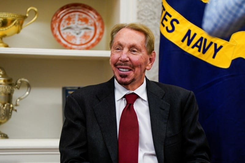 Larry Ellison cancels plan to sell 50 million Oracle shares