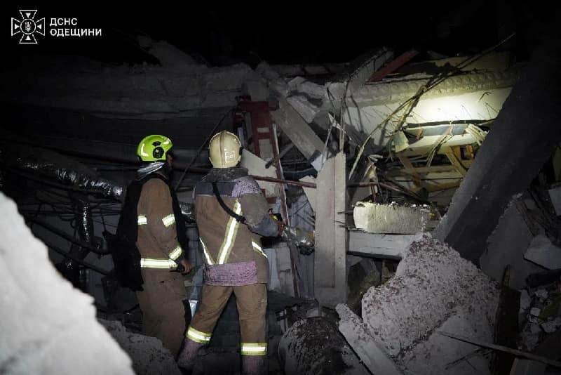 Russian drone attack injures 5 in Ukraine's Odesa