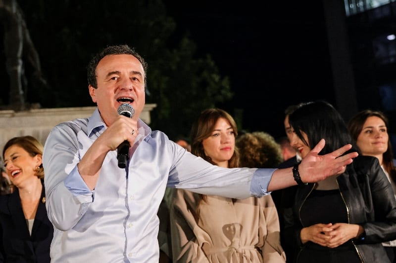 Albin Kurti re-elected Kosovo prime minister