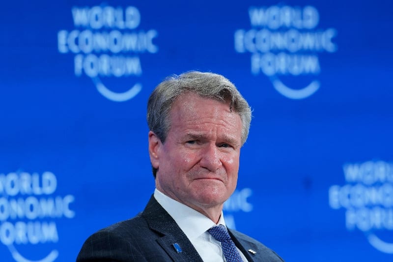 Bank of America CEO forecasts at least 10% drop in Q3 investment banking fees