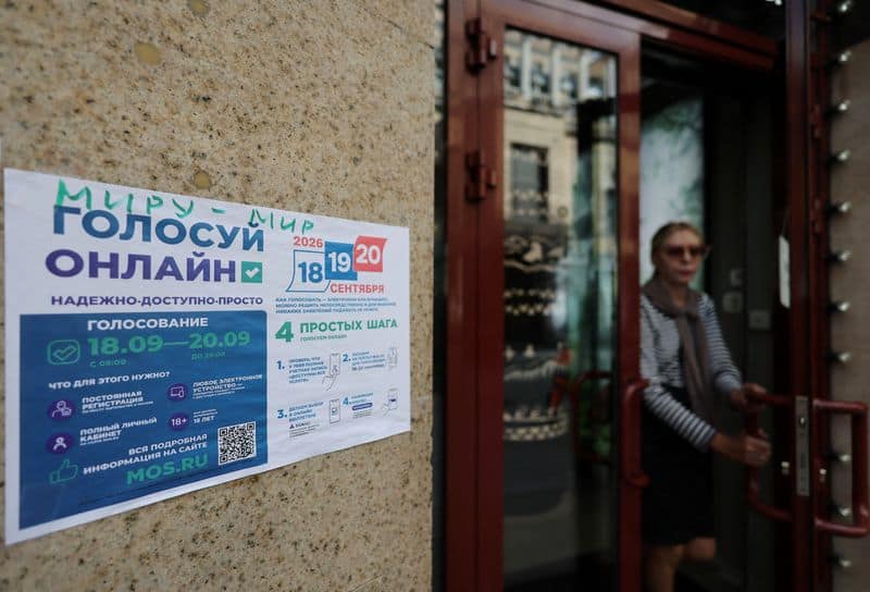 Russian anti-war candidate mounts long-shot parliamentary bid amid fears of reprisal