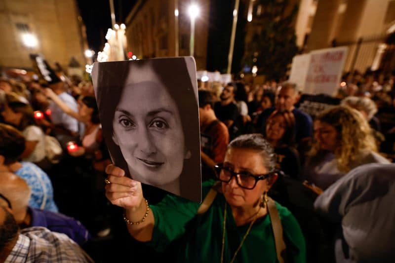 Malta crowd protests after journalist's alleged mastermind acquitted