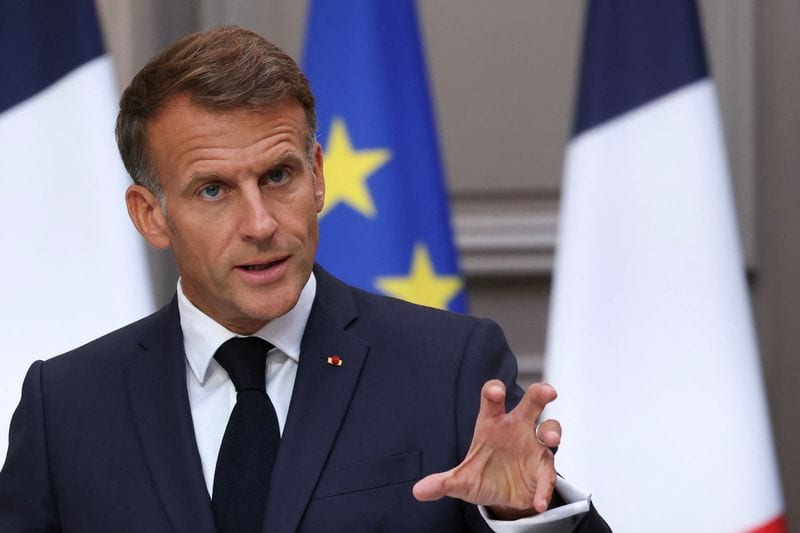 Macron warns of intensifying Russian hybrid attacks against Europe