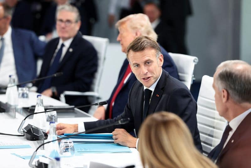 Macron to visit French Atlantic territory in signal to Trump