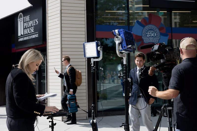 News outlets sue Trump administration over White House access