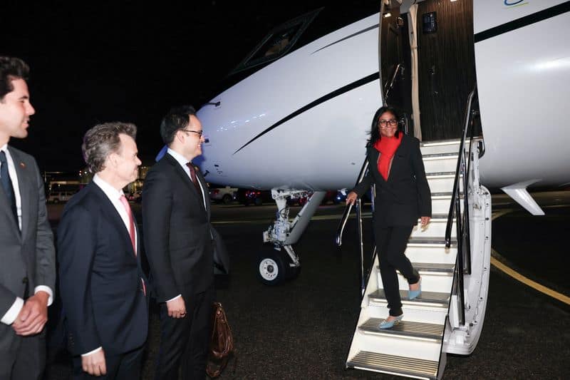 Venezuelan delegation led by Rodriguez to discuss debt, energy in US