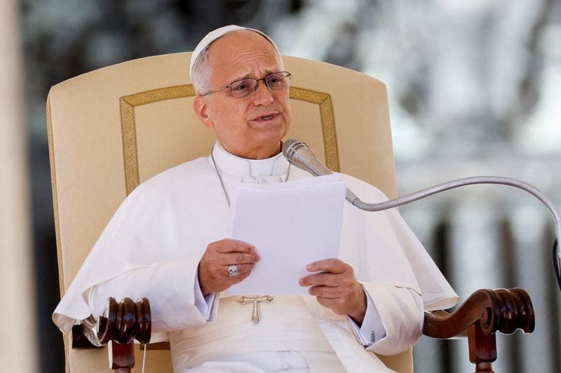 Pope Leo urges global action to protect child migrants