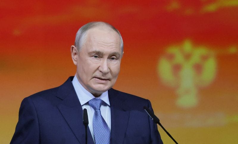 Putin says Ukraine peace proposals on table, but Russia must weigh interests
