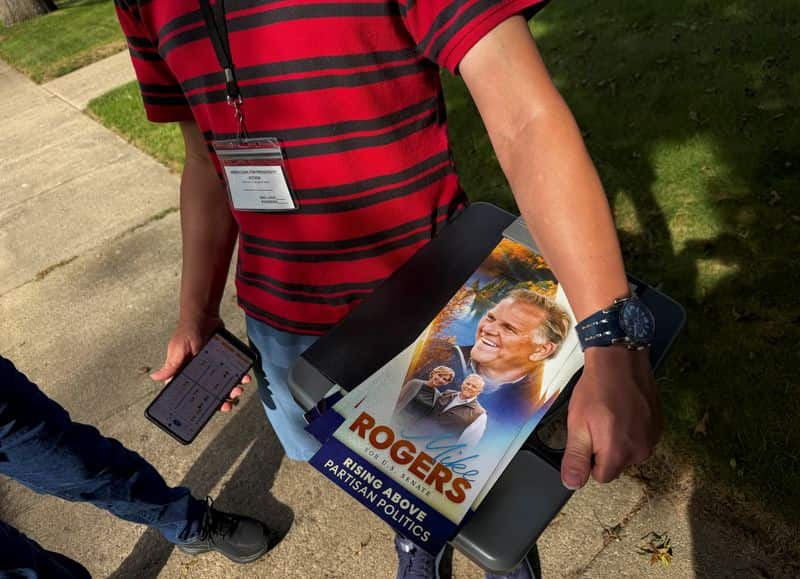 Republicans push 'extremist' message in Michigan with mixed voter reception