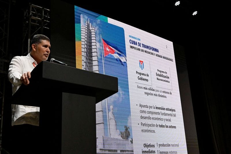 Cuba official denies Trump business talks, blames US embargo for impeding reforms