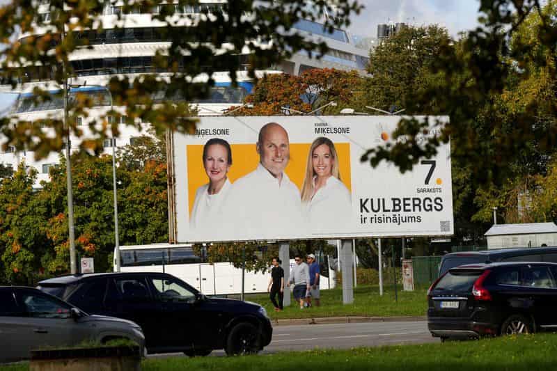 Latvia's pro-Ukraine PM leads in election poll
