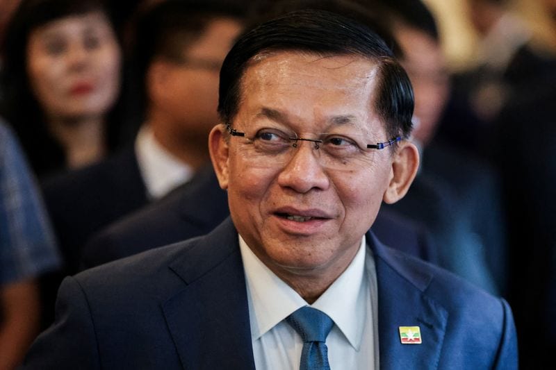 Myanmar junta chief to visit Malaysia amid refugee deportations