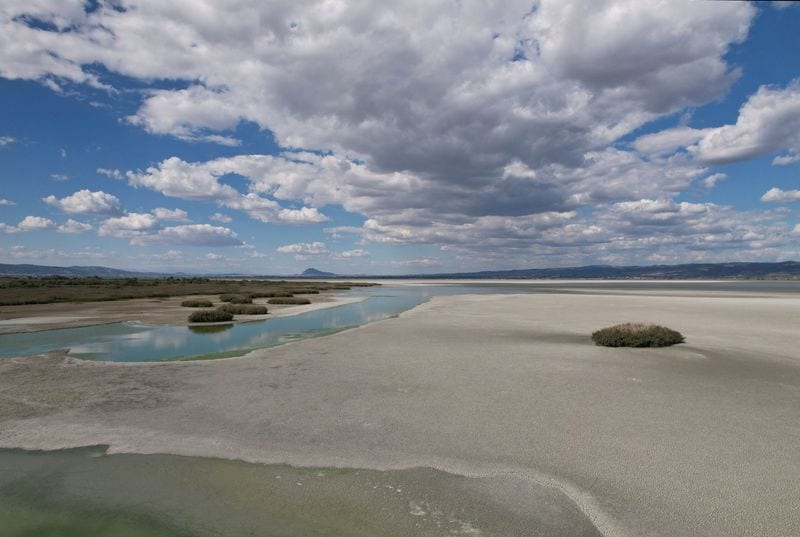 Greece's vanishing lake highlights climate change impact