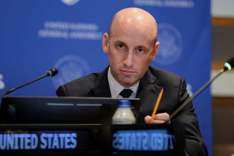Massachusetts man indicted for cyberstalking Stephen Miller's wife