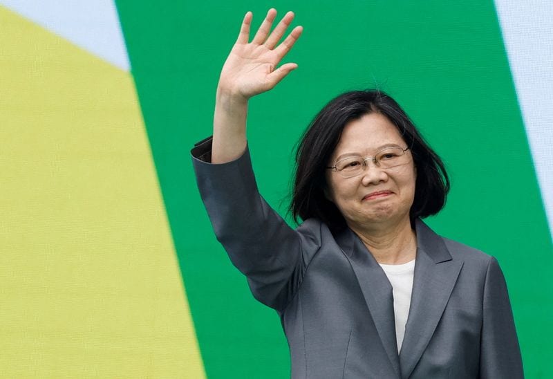 Former Taiwan president Tsai to visit US next week