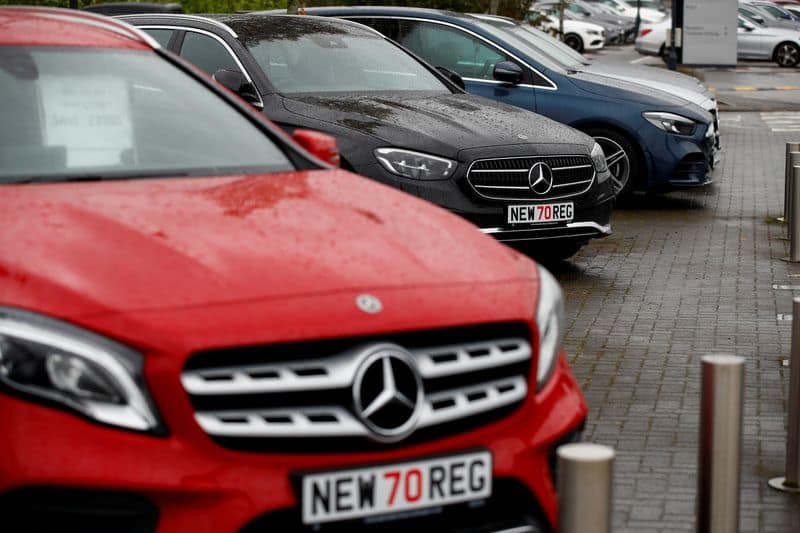 UK new car sales rise 12.1% in September to highest level since 2017