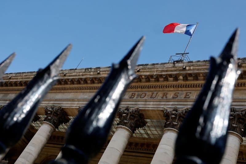 French markets face pressure from debt, political worries
