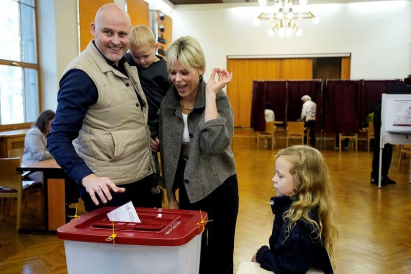 Latvia PM's United List leads in election, exit poll shows