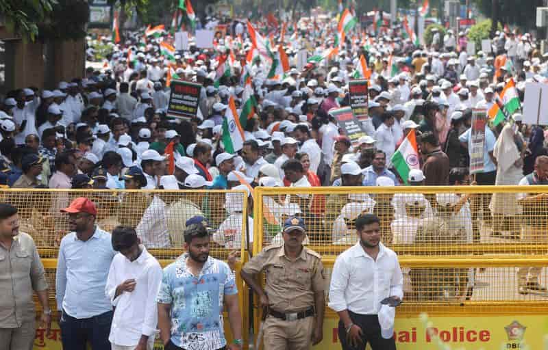 Indian police detain protesters over voter roll changes