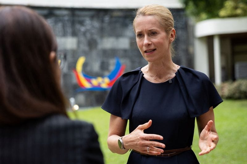 Russia's hybrid attacks risk lives across Europe, Kallas says
