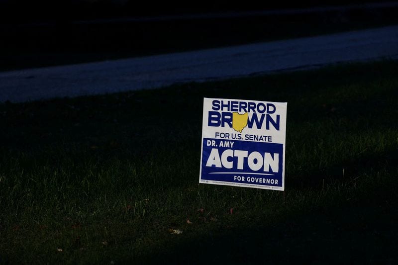 Ohio early voting begins with US Congress control on the line